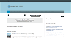 Desktop Screenshot of markvoganweather.com